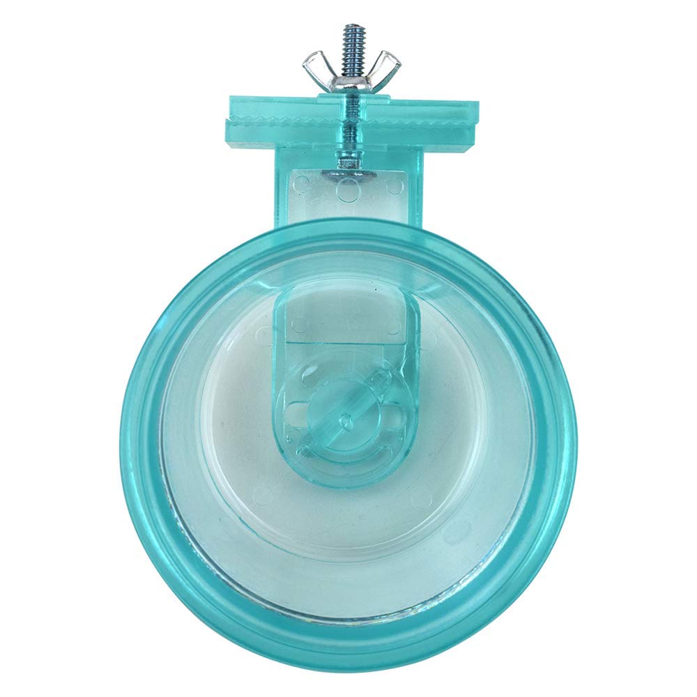 Lixit Quick Lock Cage Bowls for Small Animals and Birds. (10oz, Aqua)