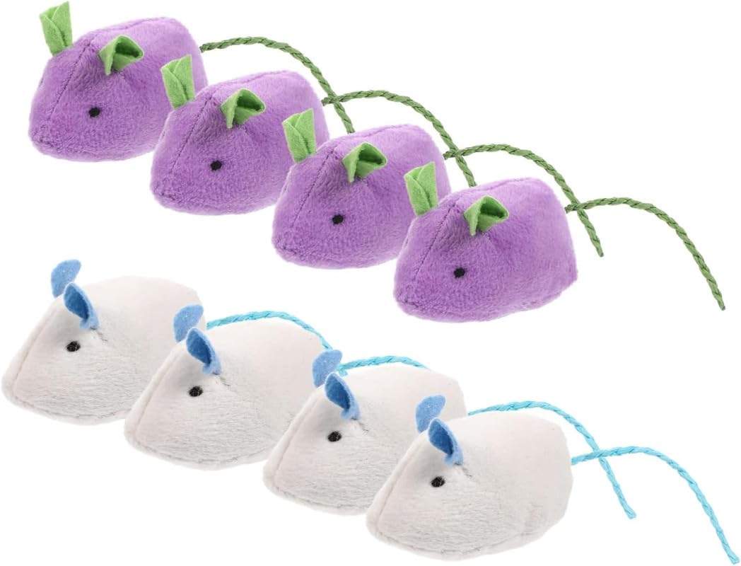 Dog Trust Simulation Mouse Toy Realistic Mice Cat Toy Cat Plush Plushys Soft Cat Play Toys Sully Plush Cat Teaser Wand Interacti