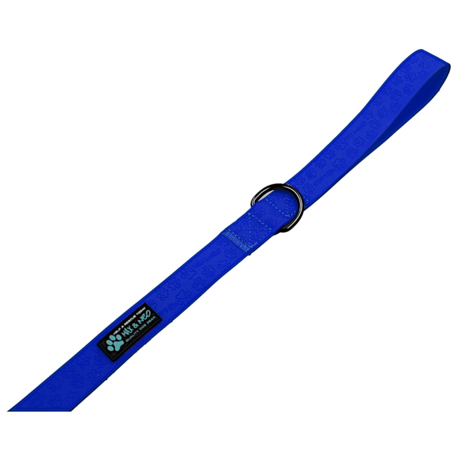 Max And Neo Waterproof Dog Leash - We Donate A Leash To A Dog Rescue For Every Leash Sold (Blue) 6 Ft X 1'' Wide