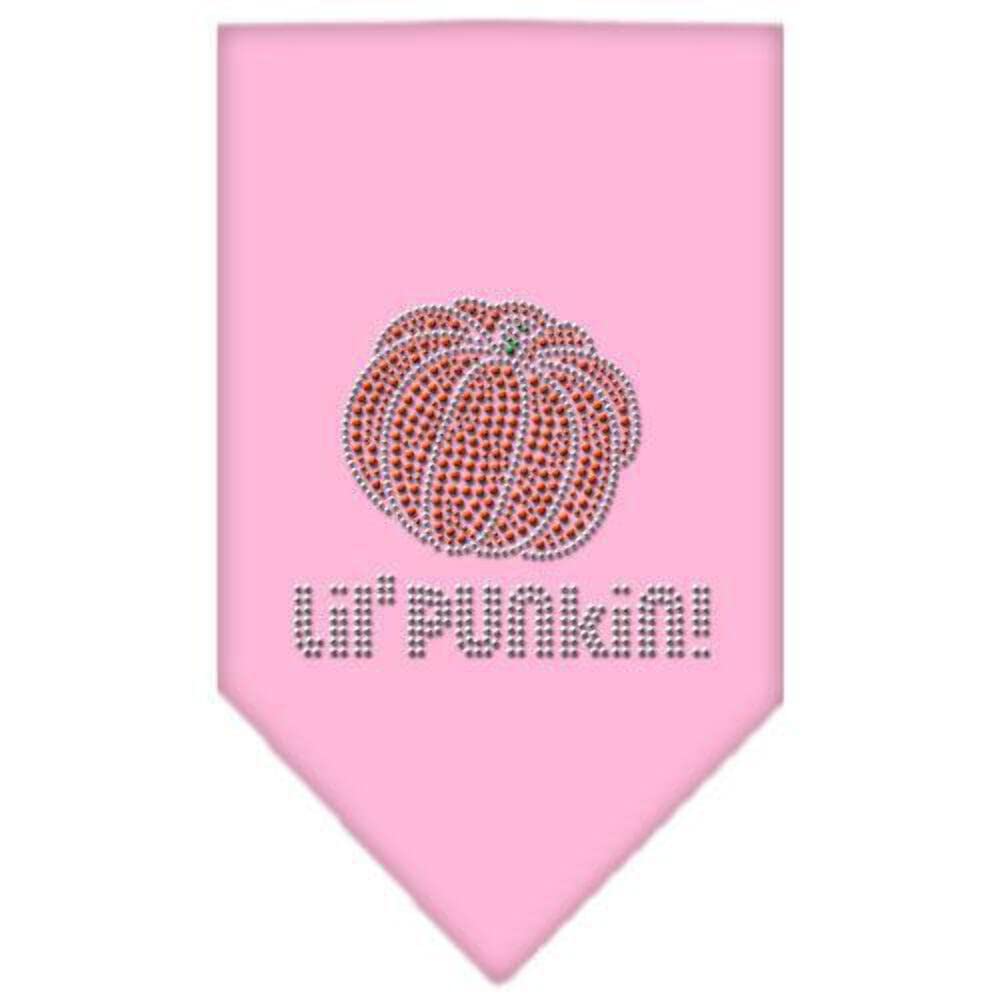 Halloween Pet and Dog Bandana Rhinestone, Lil Punkin Cocoa Large