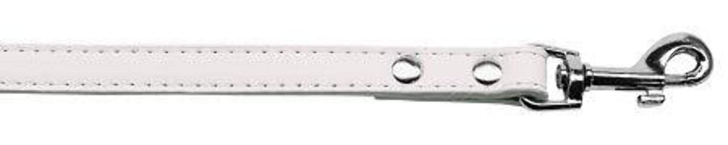 Mirage Pet Products Premium Plain Pet Leash, 1/2" x 6', Black