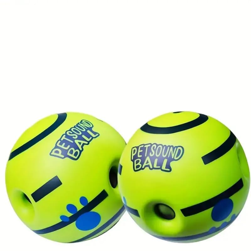 Kittupet Wobble Giggle Ball For Dogs, Interactive Dog Toys For Boredom, Durable Wobble Ball, Fun Giggle Sounds Wiggle Ball, Acti