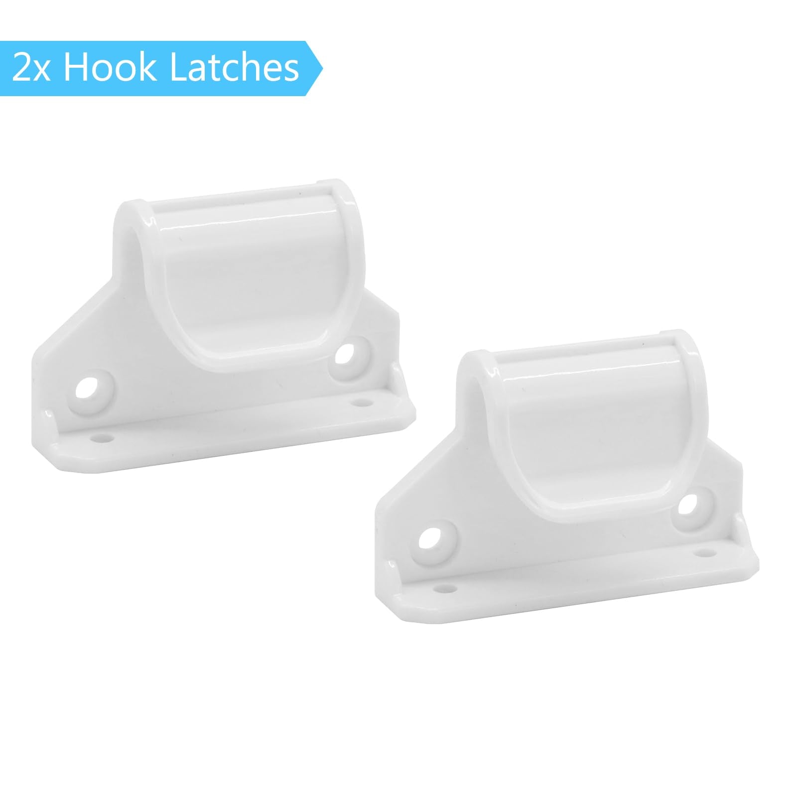 Kiskiz Retractable Baby Gate Replacement Parts Kit (White) Retractable Pet Gate Hardware Full Set Wall Mounting Accessories With Brackets Anchors And Screws Baby Gate Accessories Retractable Dog Gate
