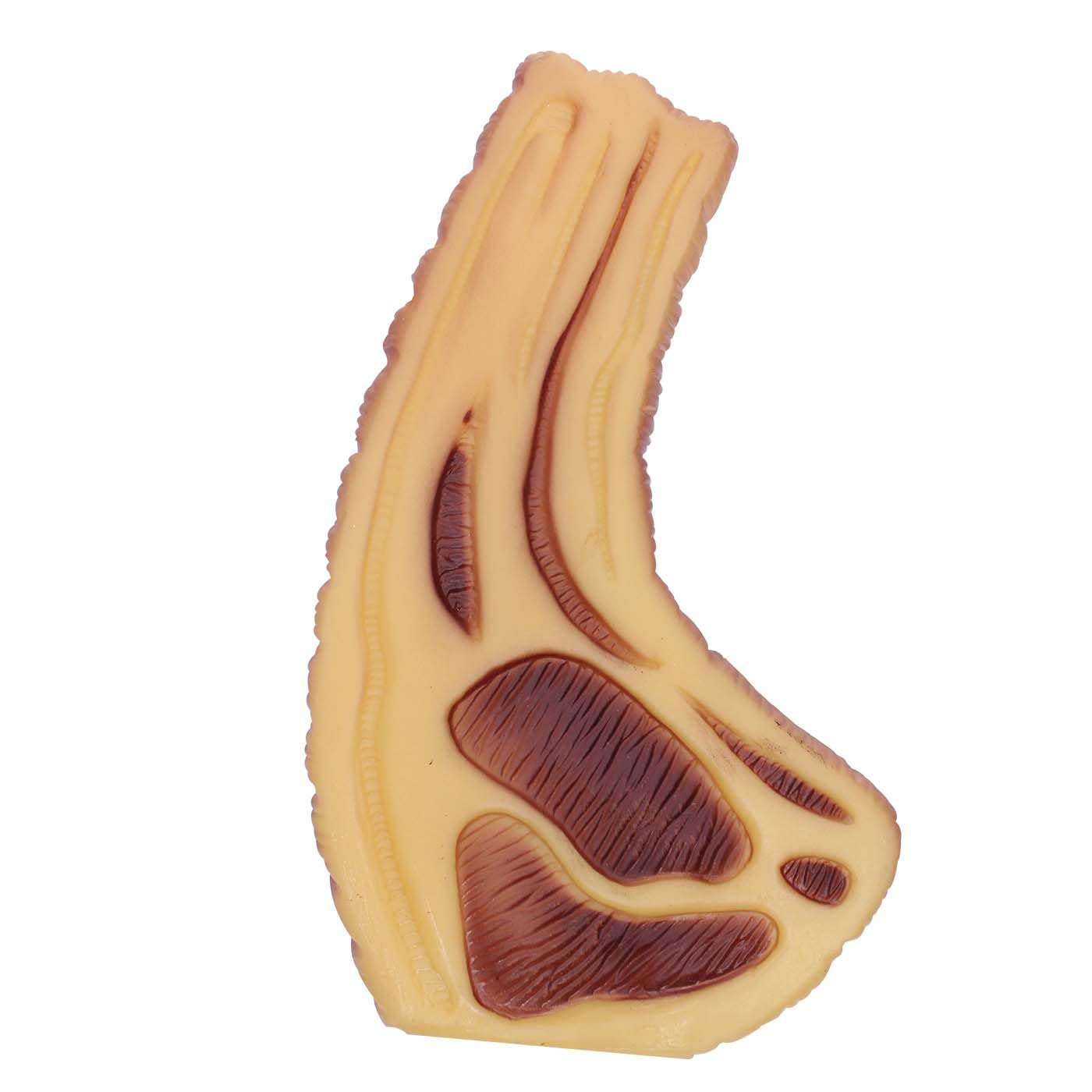 Fully Rubber Dog Chew Bone Toy | Puppy And Dog Teething Toy | Pet Chewing Bone Toys For Dogs, Cats And Puppies (Pack Of 1)