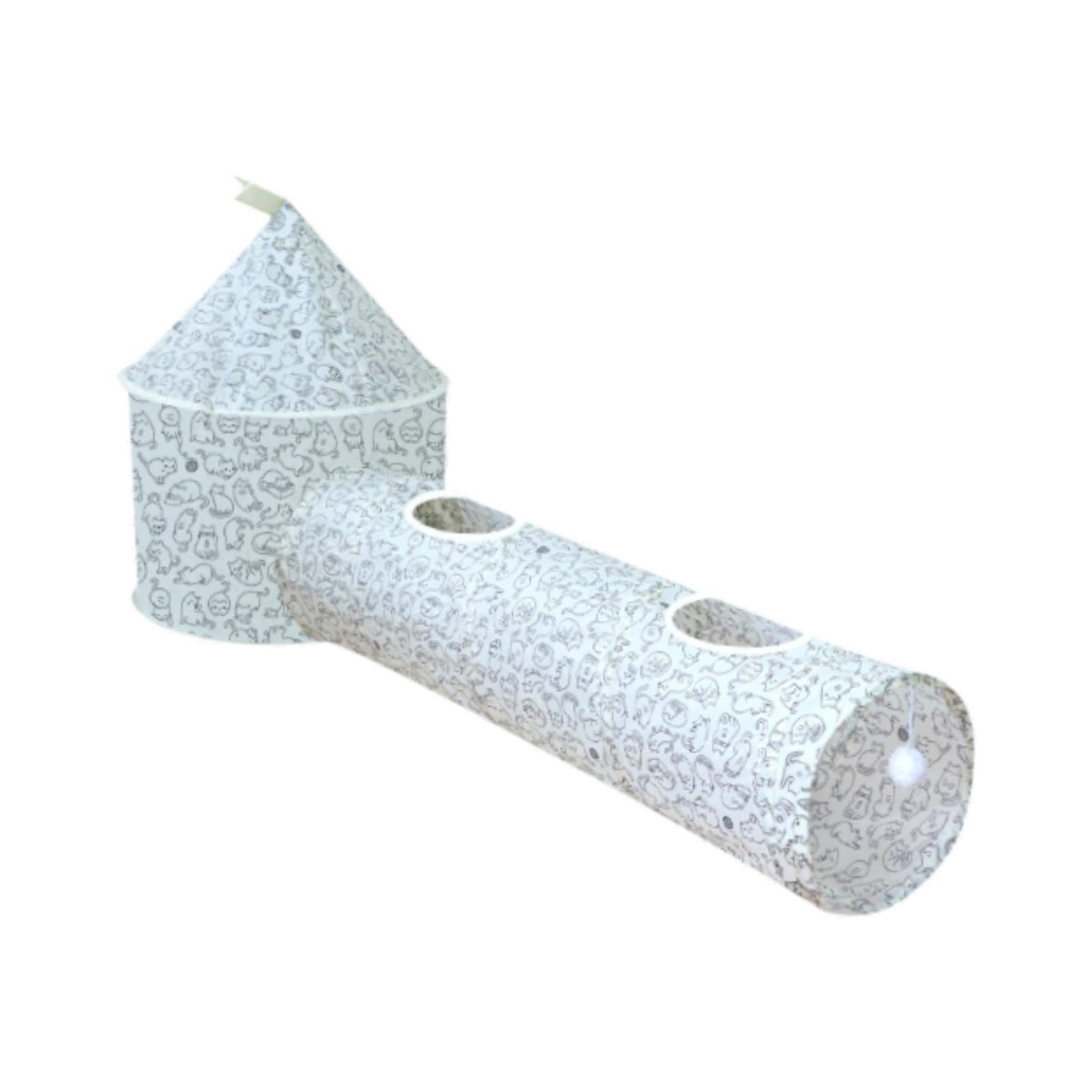 Myaddiction Cat Tunnel Cat Climbing Frame Hideaway And Play Ball For Bunny Kitten Hiding