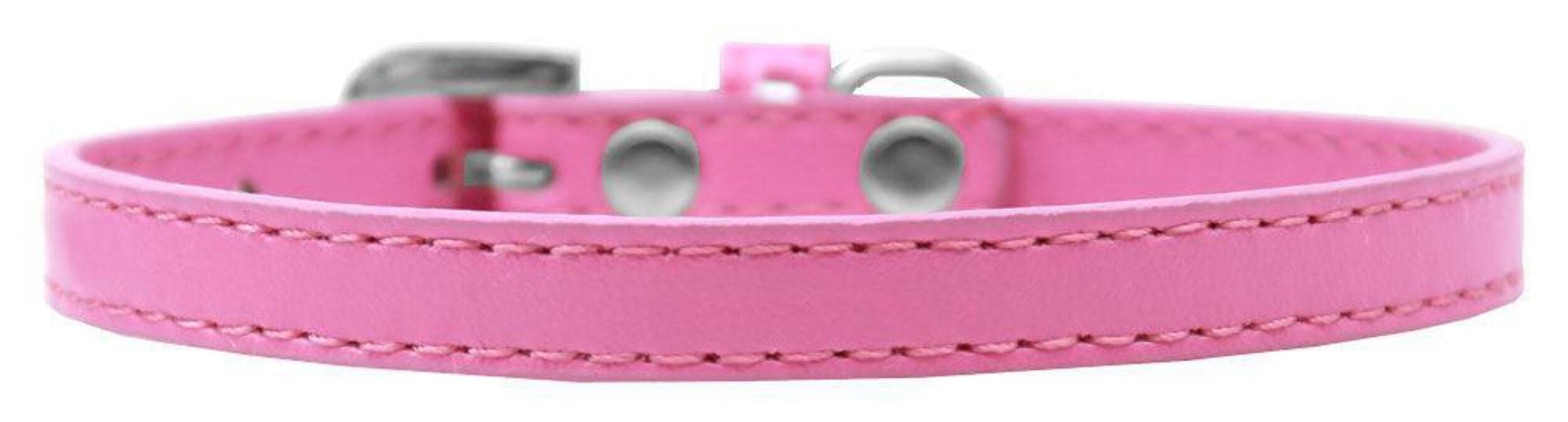 Mirage Pet Products 509-1 AQ-16 Omaha Plain Puppy Dog Collar, Aqua, Small