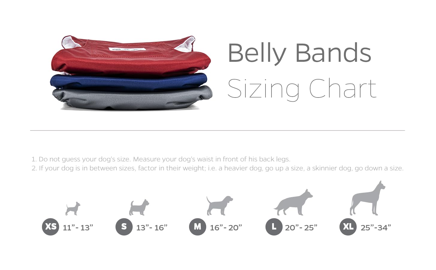 Pet Parents Premium Washable Belly Bands For Male Dogs & Extendrs, (3Pack) Of Male Dog Diapers & Male Dog Belly Bands, Color: Kingsmen, Size: Medium Dog Diapers Male