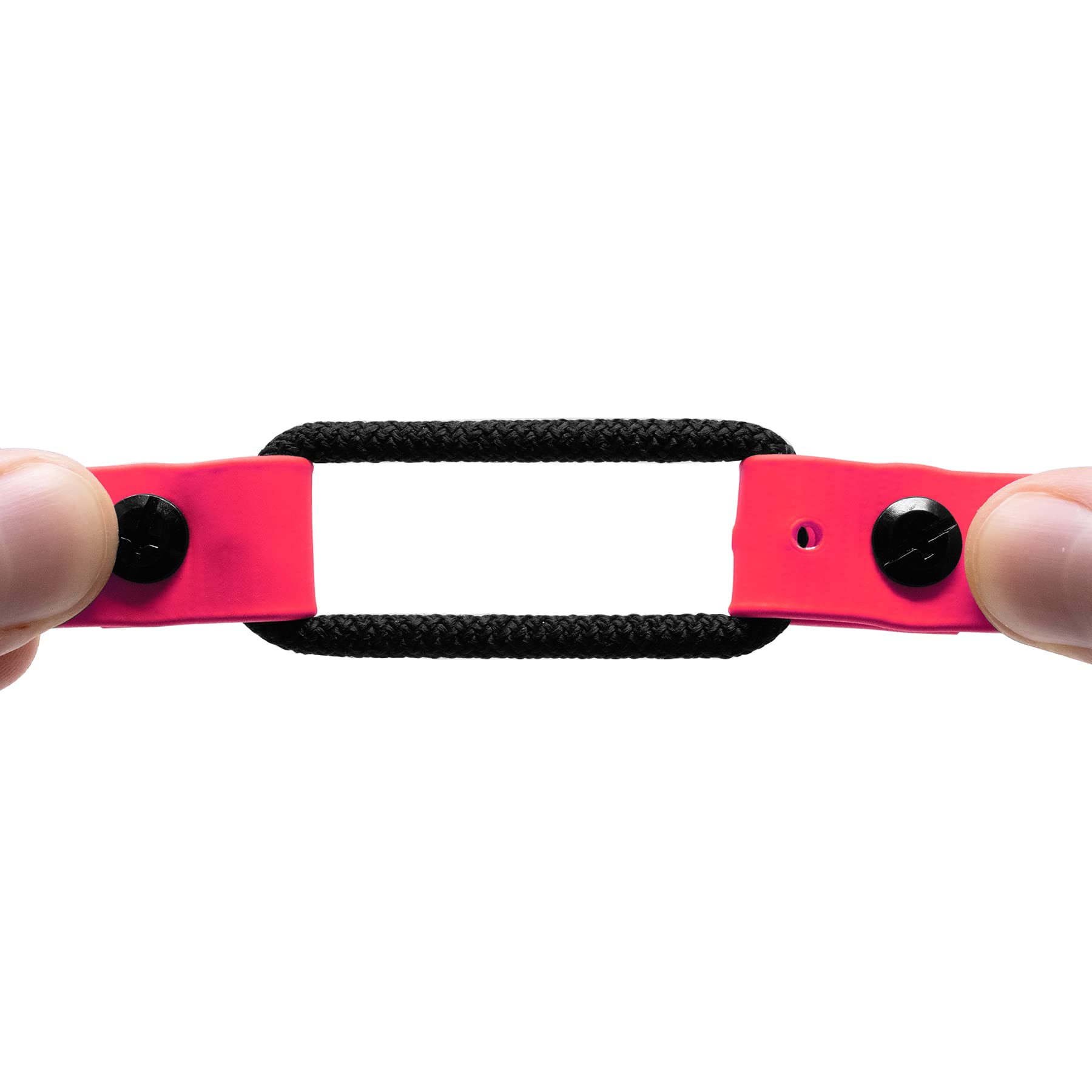 Educator Quick Snap Bungee Dog Collar, Biothane, Waterproof, Odorproof, Easy Connect And Disconnect Clasp And D Ring With Comfort Bungee Loop, Adjustable For Custom Fit, 3/4-Inch, Pink