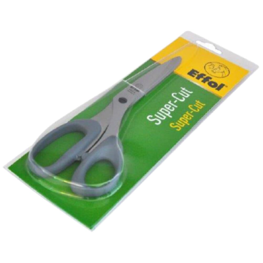 Effol Super-Cut Grooming Scissors (One Size) (Gray)