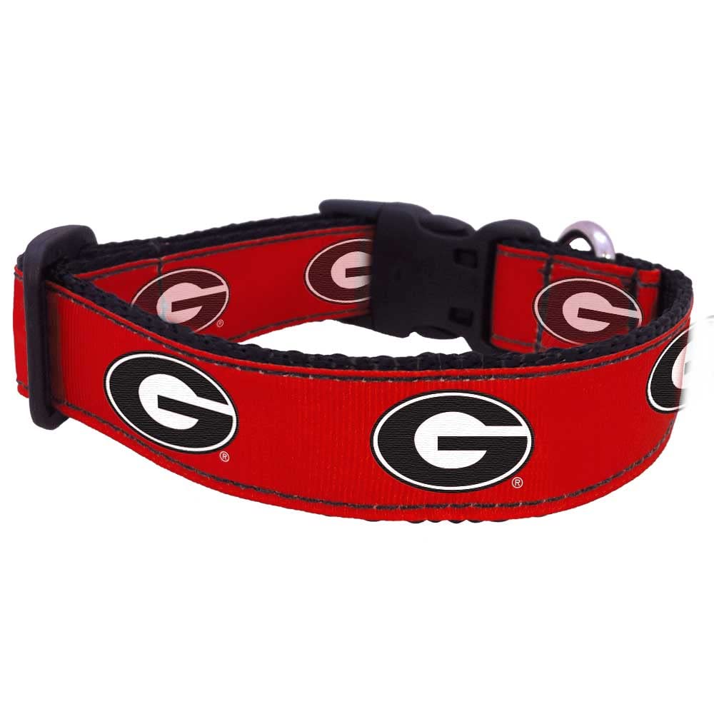Ncaa Georgia Bulldogs Dog Collar (Team Color, Large)