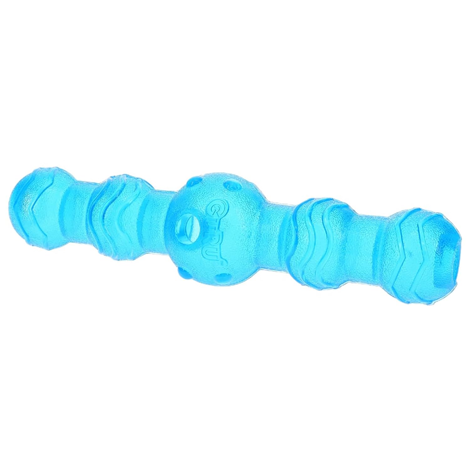 GURU Pet: Shaker Stick - Large - Blue Dog Toy, Treat Dispensing, 11.25 Durable Interactive Pet Chew, Slow-Feeding, Easy Load, Sh