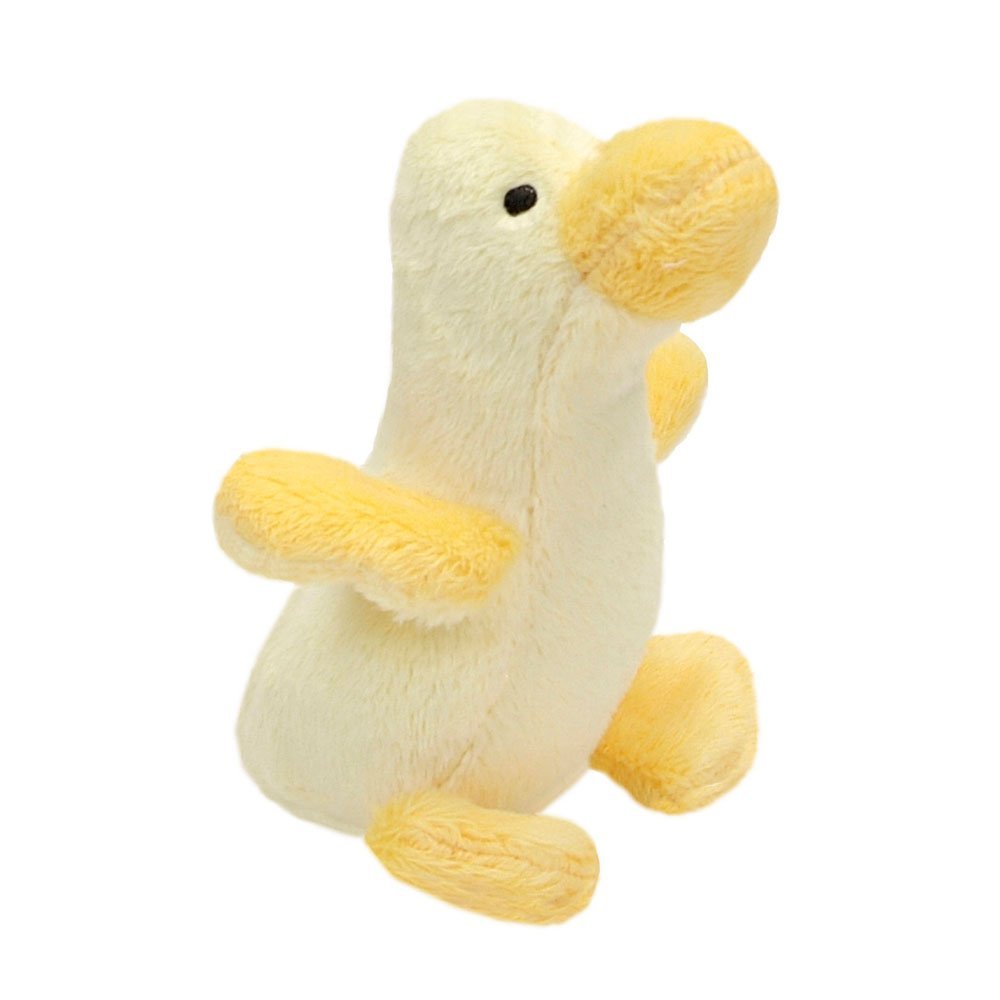 Coastal Lil' Pals Plush Small Dog/Pet Toy W/Squeaker (Duck)