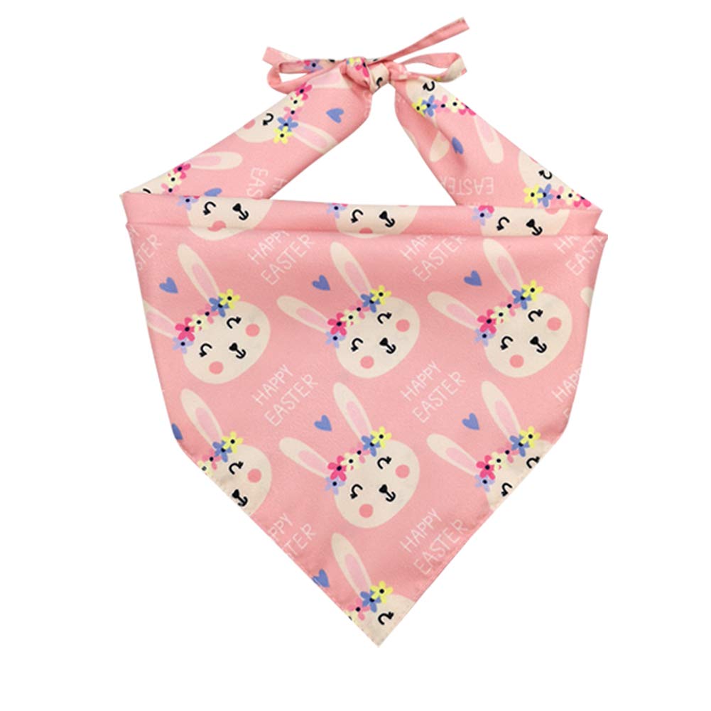 Lamphyface 3 Pack Easter Dog Bandana Triangle Bib Scarf Accessories