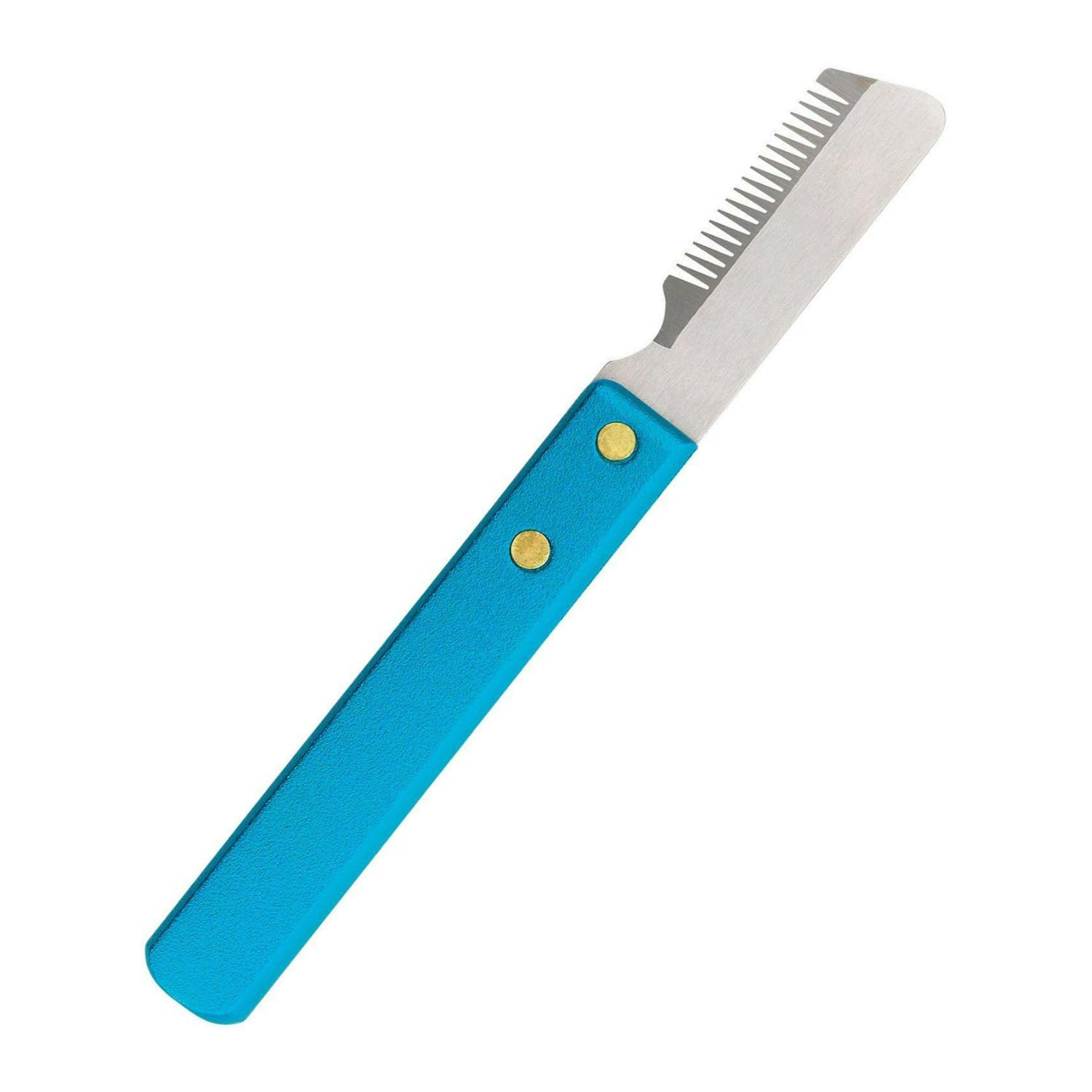 Master Grooming Tools 6-3/4-Inch Stainless Steel Pet Stripper Knive, Coarse
