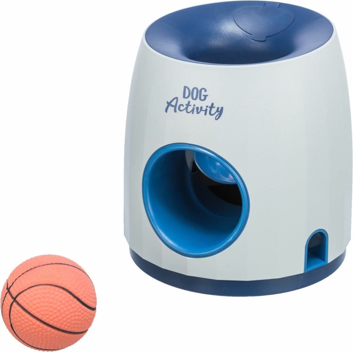 TRIXIE Dog Activity Ball and Treat, Fetch and Strategy Game, Level 3, Dog Puzzle, Interactive Treat Dispenser, Brain Stimulation