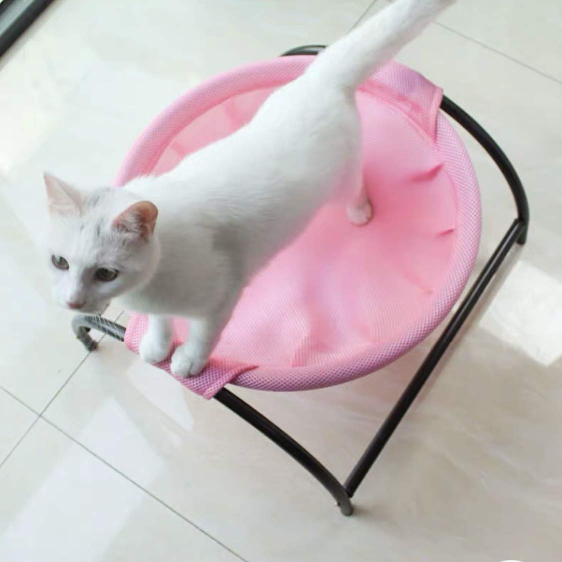 Junspow Cat Bed Dog Bed Pet Hammock Bed Kitty Sleeping Cat Supplies Pet Supplies Whole Wash Stable, Detachable, Breathable, Easy