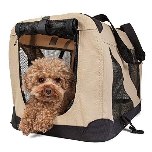 Pet Dog Folding Crate, Collapsible Folding Dog Pet House Extra Large