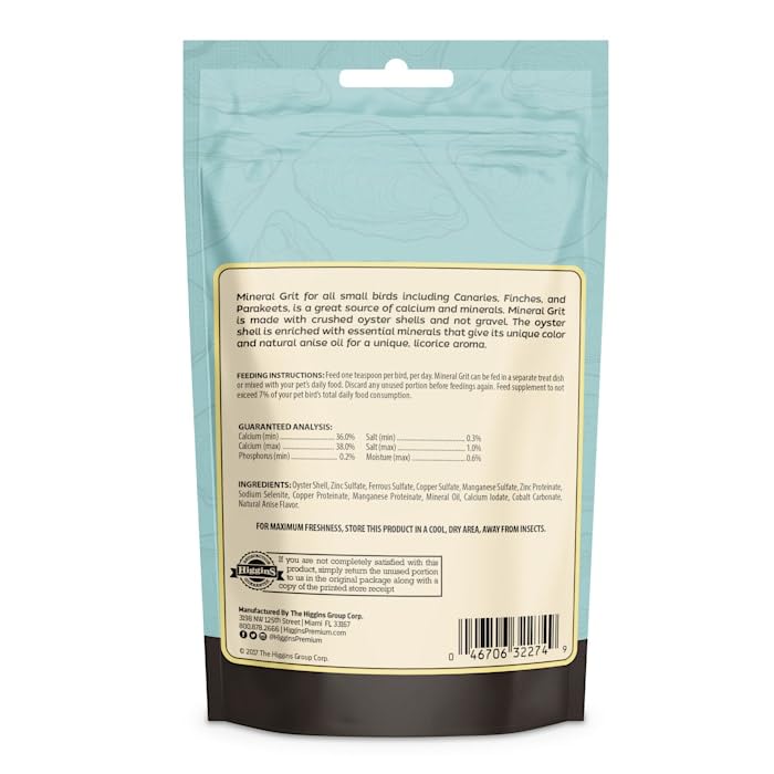 Higgins 466021 Bird Food Formula, One Size