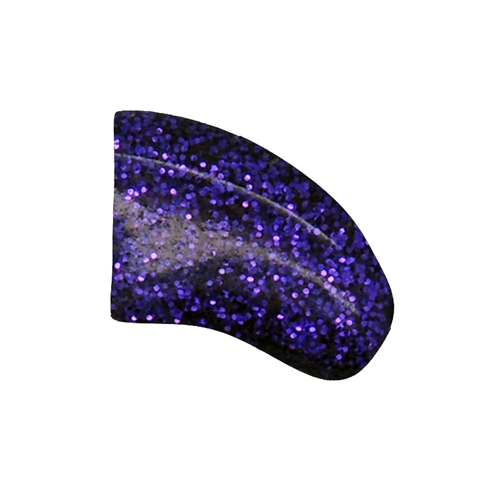 Purrdy Paws 40 Pack Soft Nail Caps For Dog Claws Violet Glitter X-Large