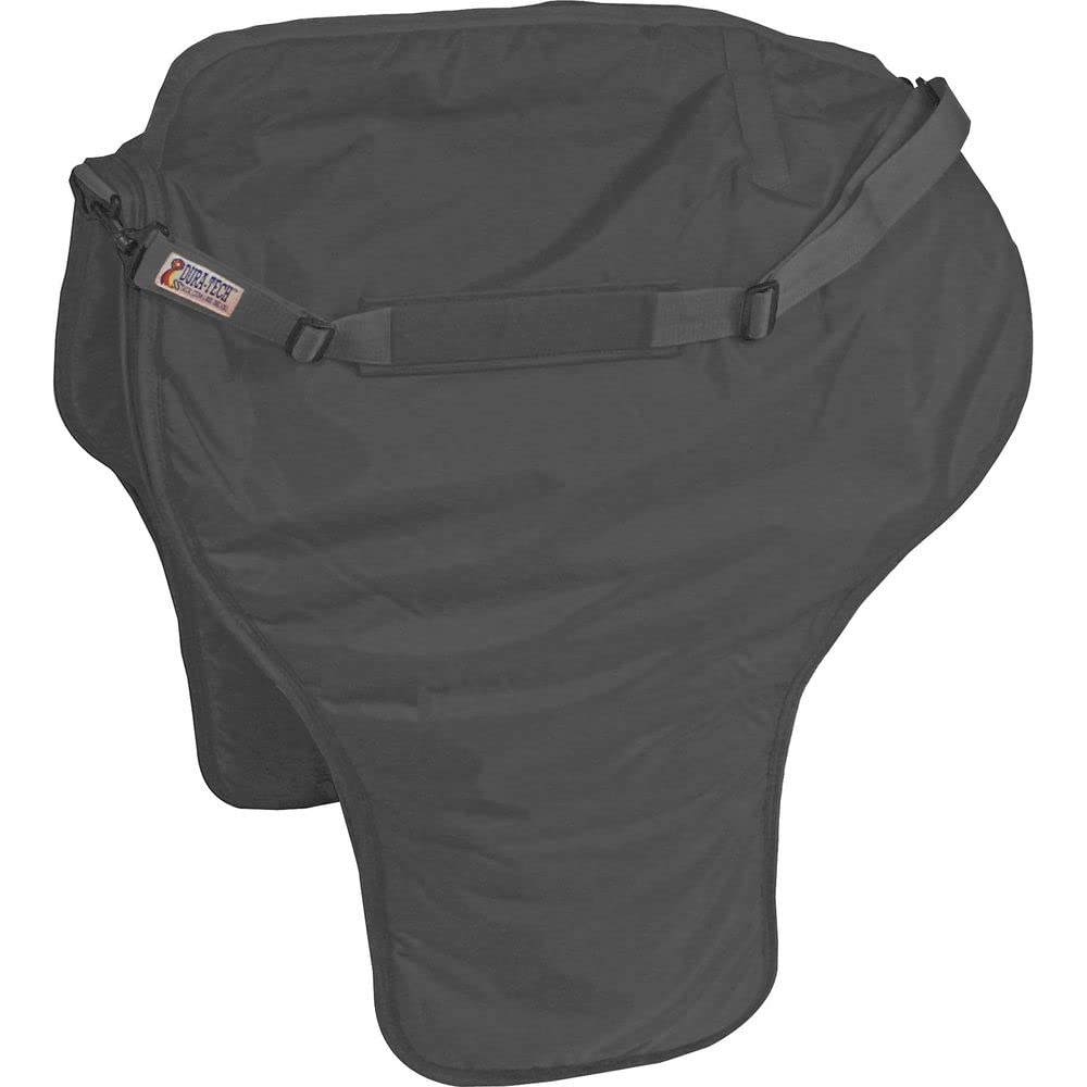 Dura-Tech Padded Western Saddle Case | Ultimate Protection & Easy Transport | Ideal for Horse Shows & Travel | Color Burgundy