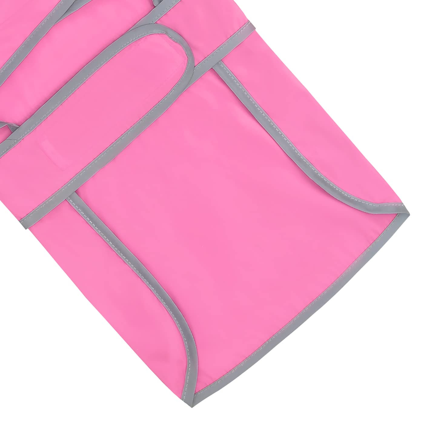 Hde Dog Raincoat With Clear Hood Rain Jacket Poncho For Small Medium Large Dogs Pink - 3Xl