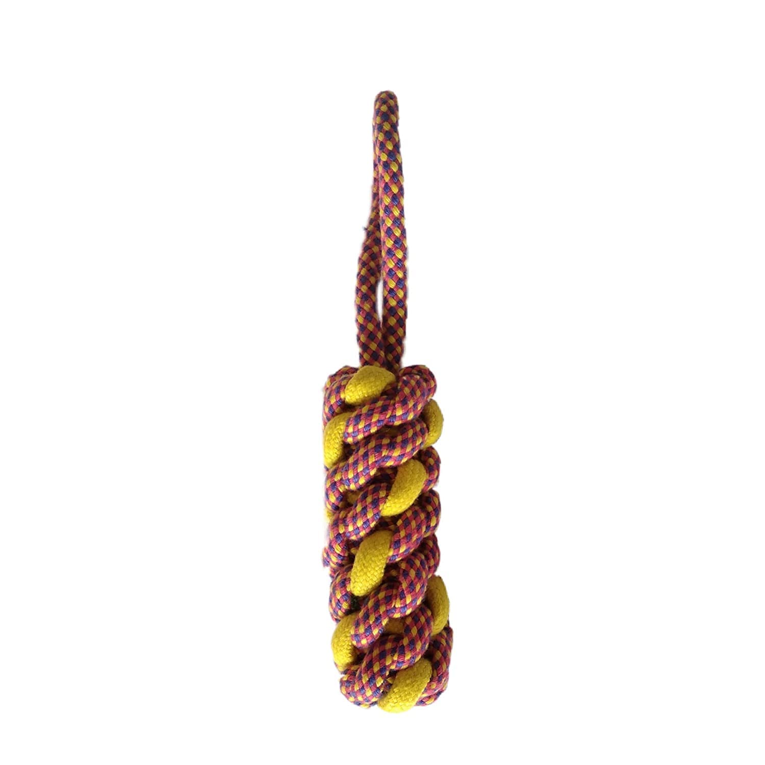 Psk Pet Mart Chewing Tug Of War Dog Dummy Small Rope Toy For Small Dogs (Color May Vary) (Dummy)