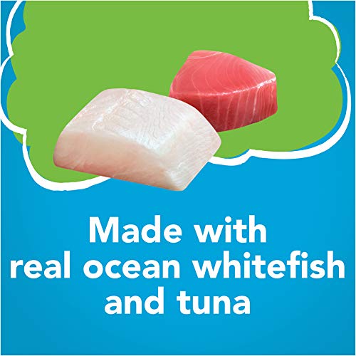 Friskies Purina Pate Wet Cat Food, Ocean Whitefish Tuna, 5.5 OZ Cans (12-Count)