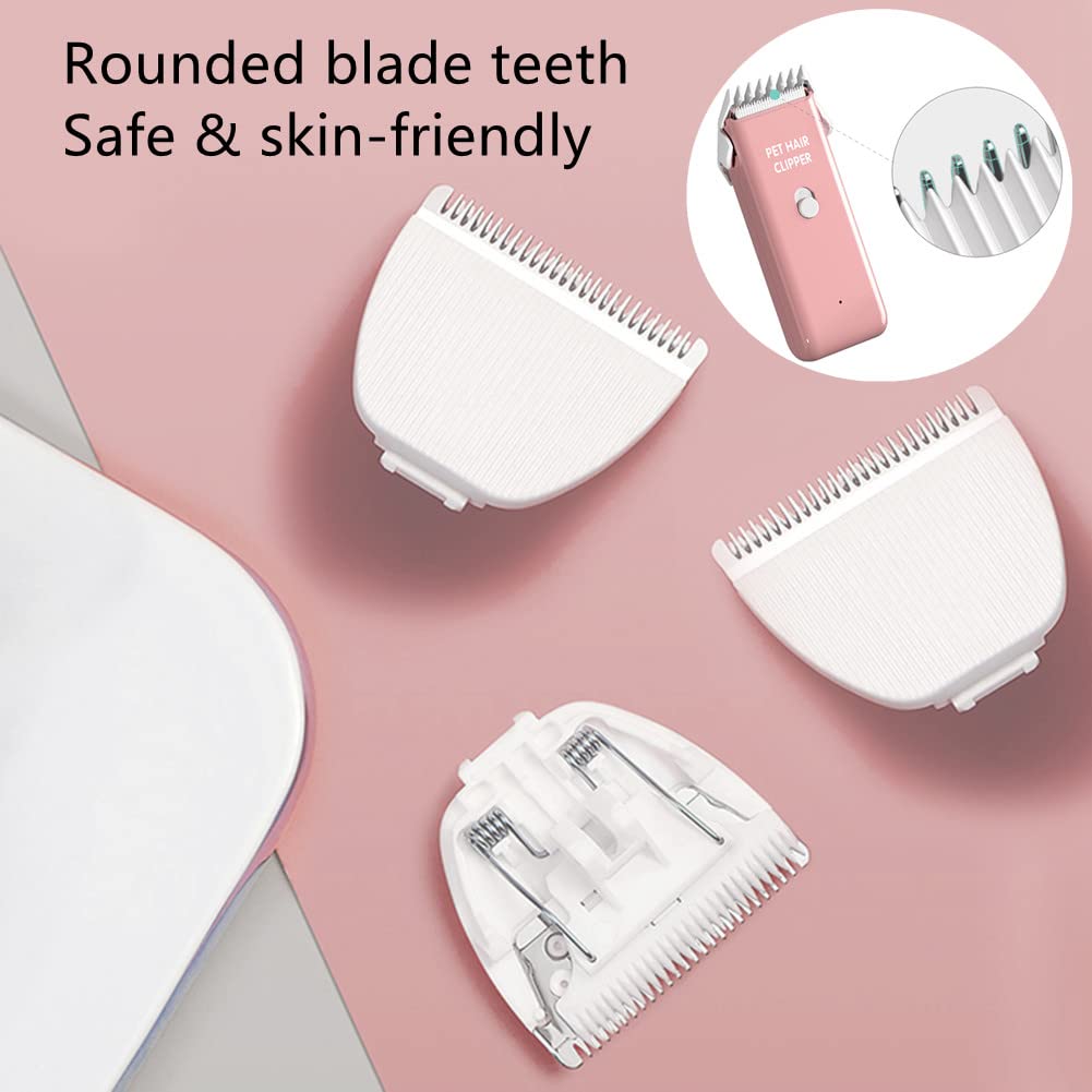 Tileon Replacement For Pet Clippers,3 Packs Replacement Blades For Waterproof Cordless Grooming Kits,3 Pcs Of Replacement Blades