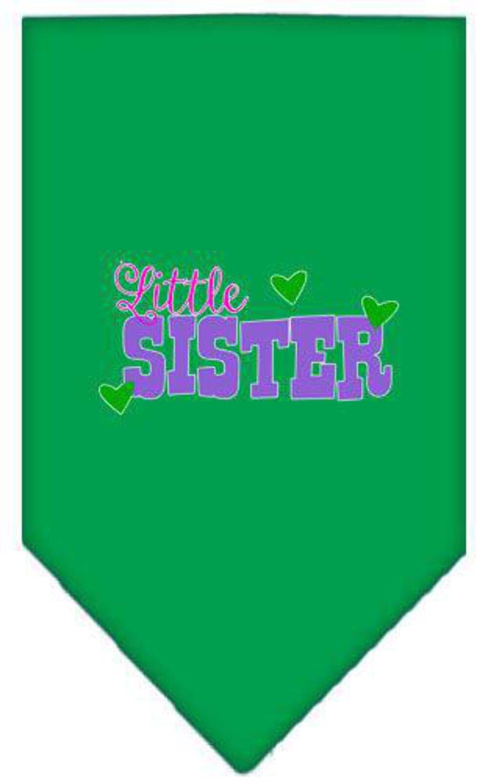 Mirage Pet Products Little Sister Screen Print Bandana Cocoa Small