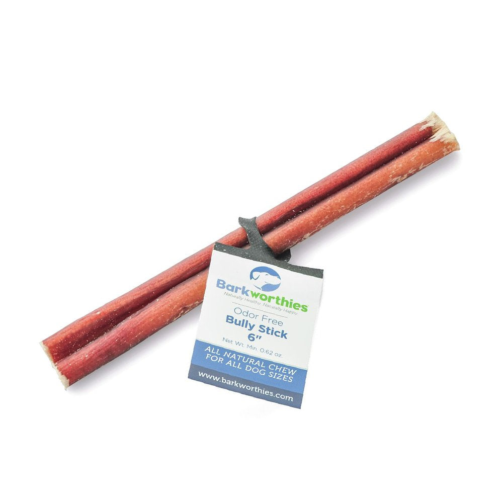 Barkworthies OdorFree Bully Stick, 6