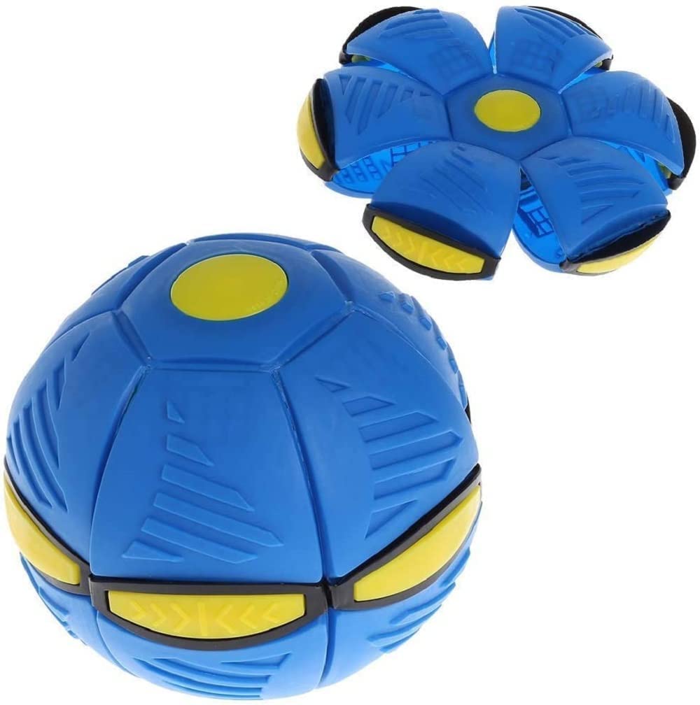 Niyanetail Ufo Ball Interactive Flying Saucer Toy Pet Training Outdoor Magic Game With Super Lighting Play For Fun Family Toys, 