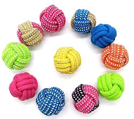 Dog Trust Dog Toys For Small To Medium Dog Toys Chew Toys Cotton Rope For Dogs (5 Pack)