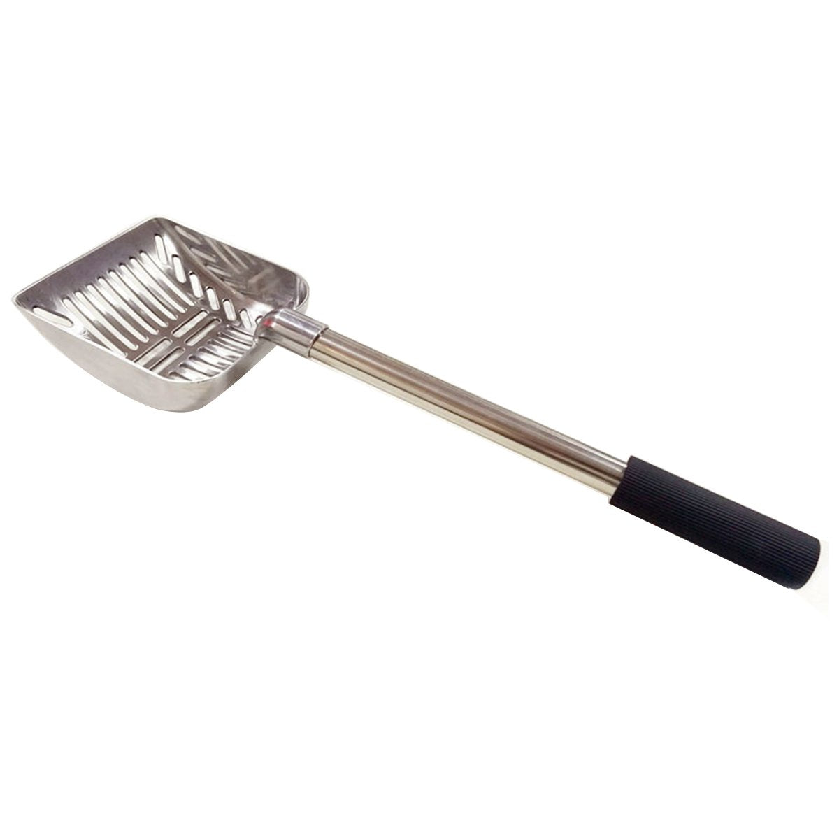 Cat Litter Scooper Metal Cat Litter Scoop Long Handle Cat Scoop Aluminum Litter Box Scooper Kitty Litter Scoop Non-Stick Stronge