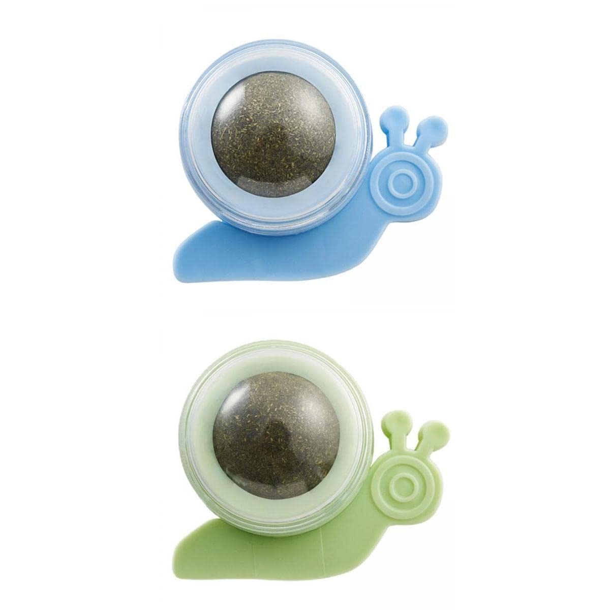 Enakshi 2X Rotating Catnip Ball Toy For Cats | Interactive Chew & Teeth Grinding Toy Promotes Healthy Breaths, Appetite & Exerci