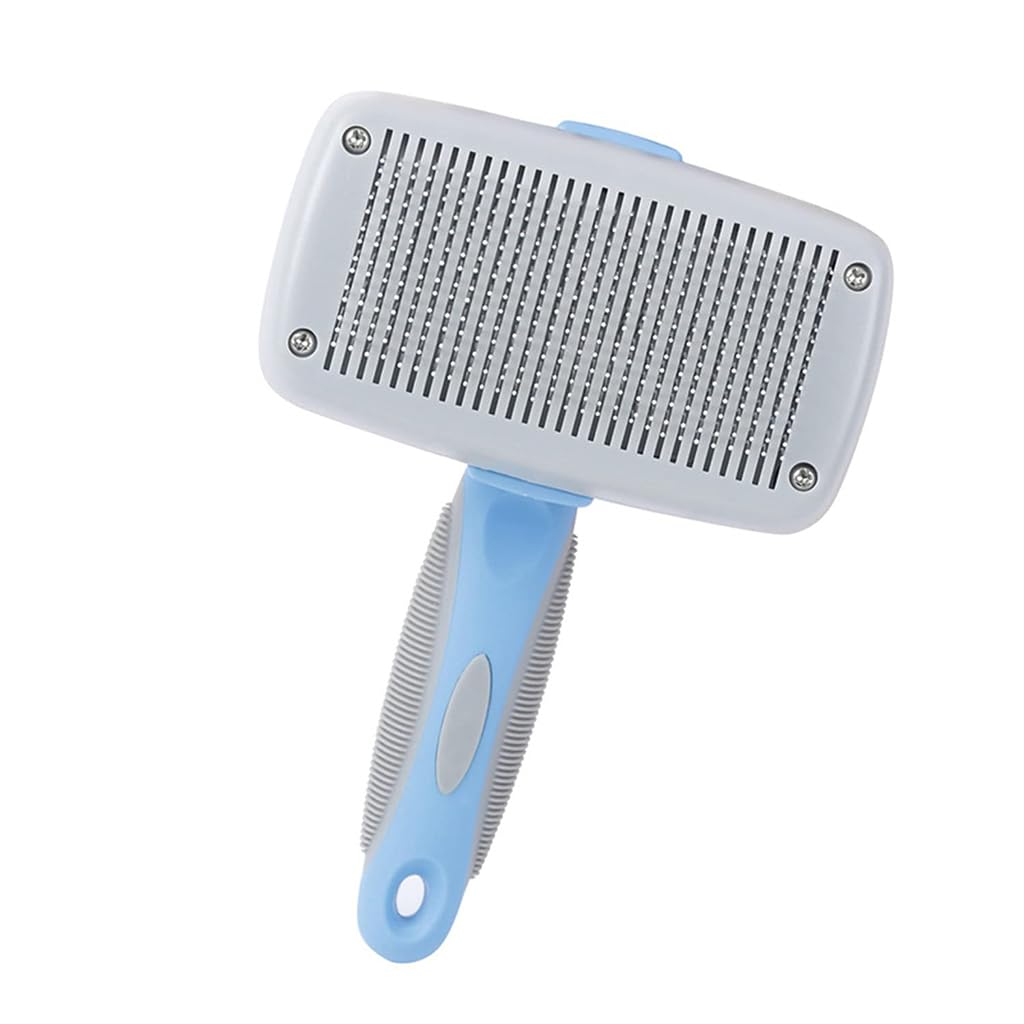 Zibuyu Dog Slicker Brush For Dogs And Cats, Professional Pet Grooming Tool For Detangling, Deshedding, And Massage, Gentle Stain