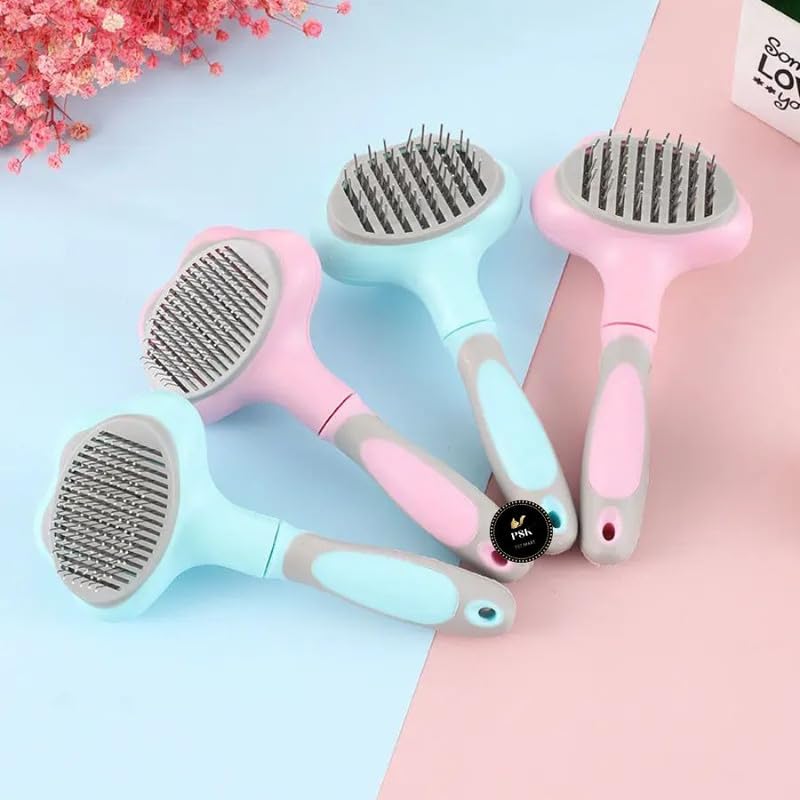 Psk Pet Mart Dog Hair Brush Slicker Dog Comb Pet Grooming Brush To Remove Dirt & Loose Fur Excellent Medium Length Hair Desheddi