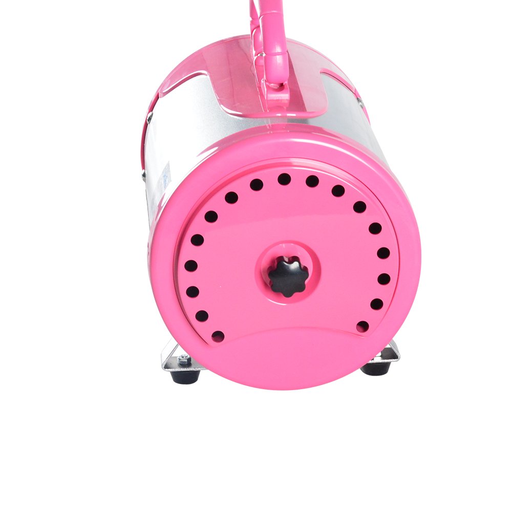 SHELANDY Pet Hair Force Dryer Blower with Heater, Copper, Pink, Model STL-1903