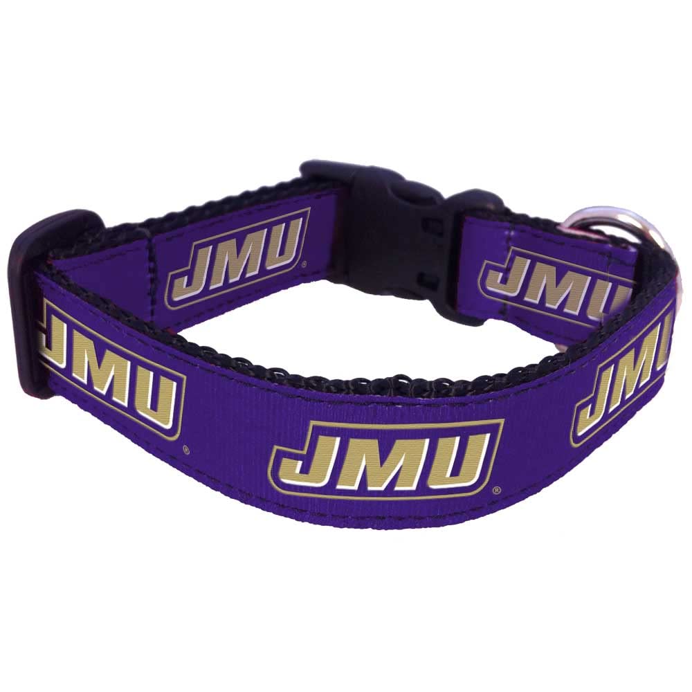 College Dog Collar (Small, James Madison)