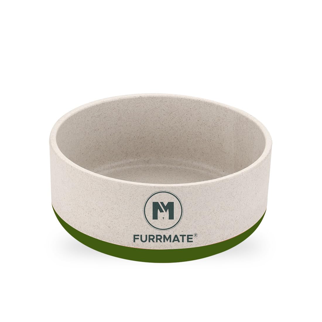 EarthFriendly Pet Food Bowl For Dogs And Cats, Pet Bowls Made Of Rice Husk NonSlip, Durable, BpaFree Dog Feeding Bowl (Olive,