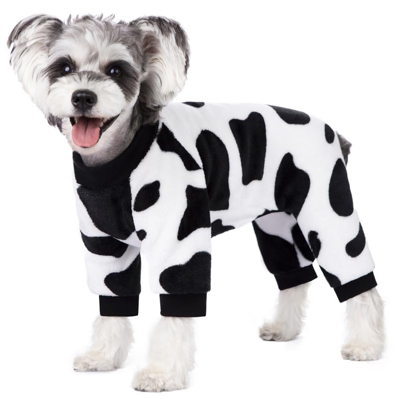 Puppy Pajamas Camo Winter Onesie - Velvet Girl Boy Dog Suits For Chihuahua, Yorkie, Teacup, Schnauzer - Cold Weather Dog Clothes