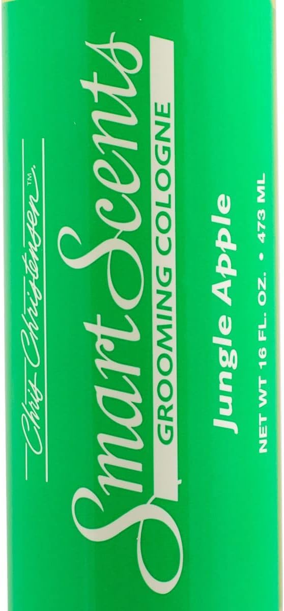 Chris Christensen Smart Scents Jungle Apple Dog Cologne, Groom Like a Professional, Long Lasting, Designer Fragrances, 16 oz