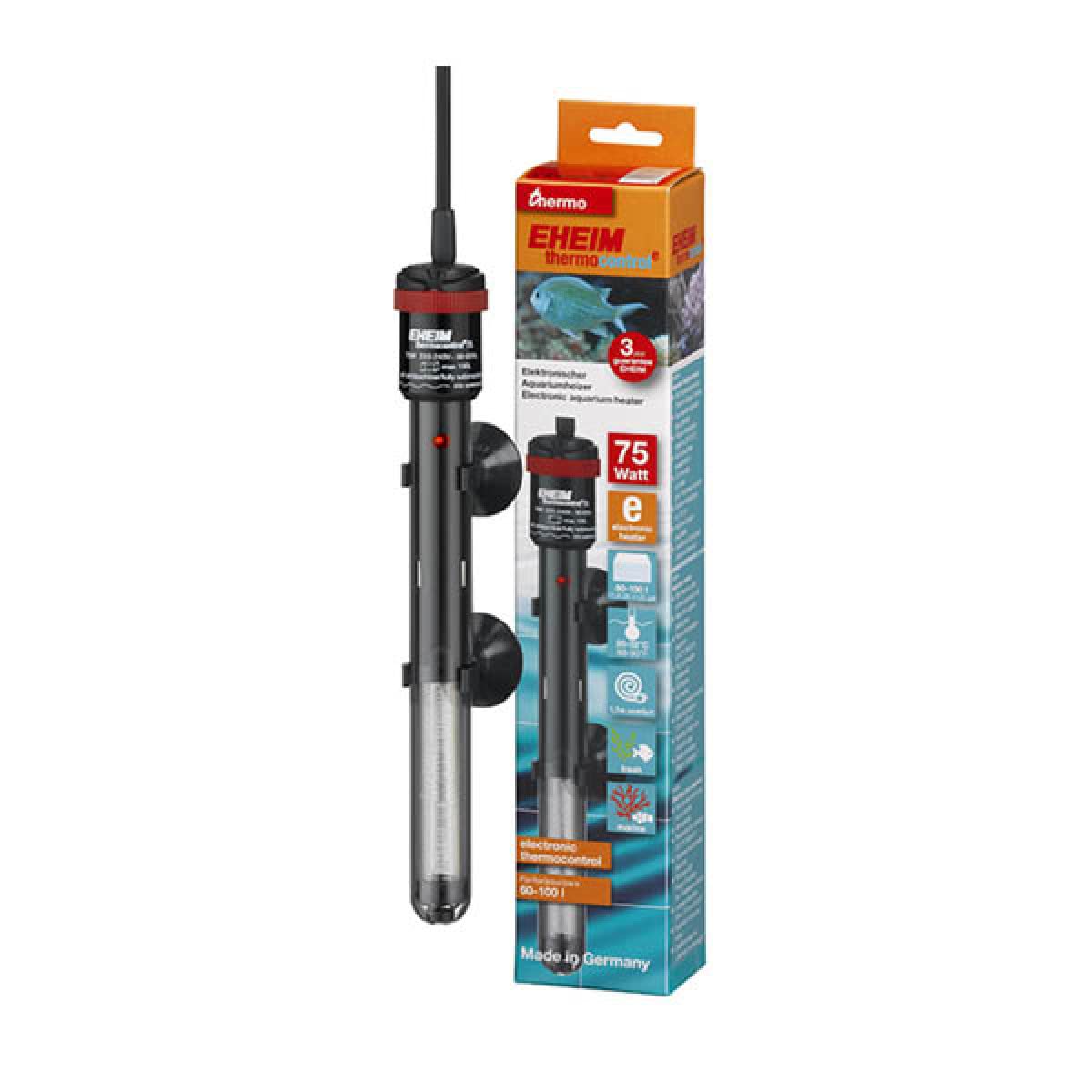 Eheim Thermocontrol E75 Heater, Black (Aeh3633090)