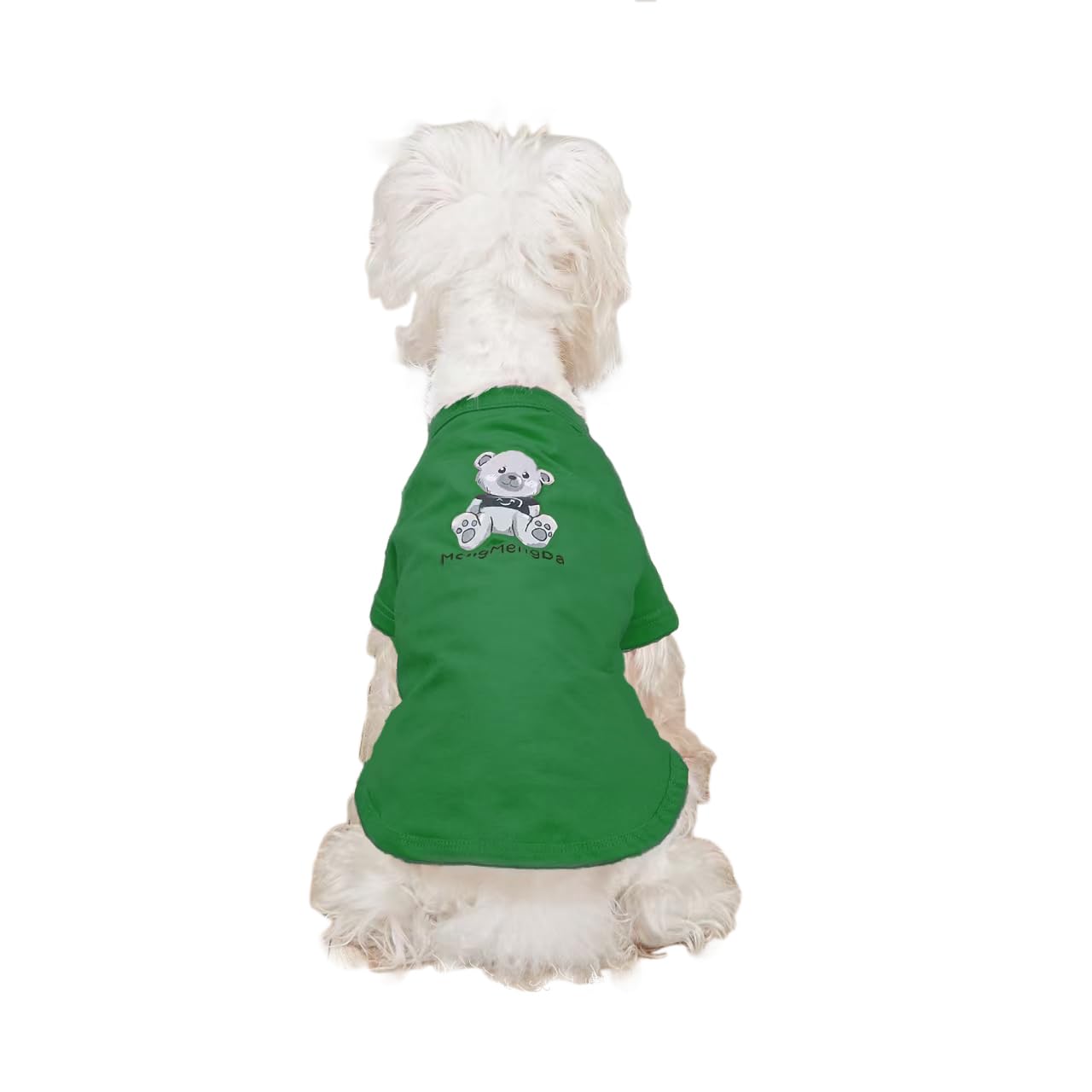 Mengmengda Dog Shirts For Small Medium Dogs, Puppy Cartoon Tee Shirt, Clothes For Medium Dogs, Schnauzer, Corgi, Dachshund, Pupp