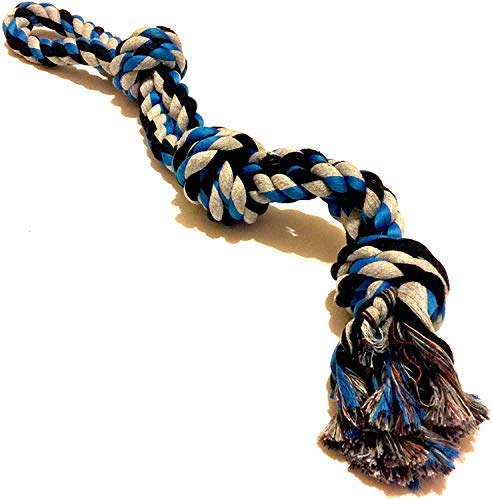 Psk Pet Mart Strong, Sturdy, Heavy Duty Rope Toy For Aggressive Chewers And Big Dogs (24 Inch Long, Xl Size, Colour May Vary)