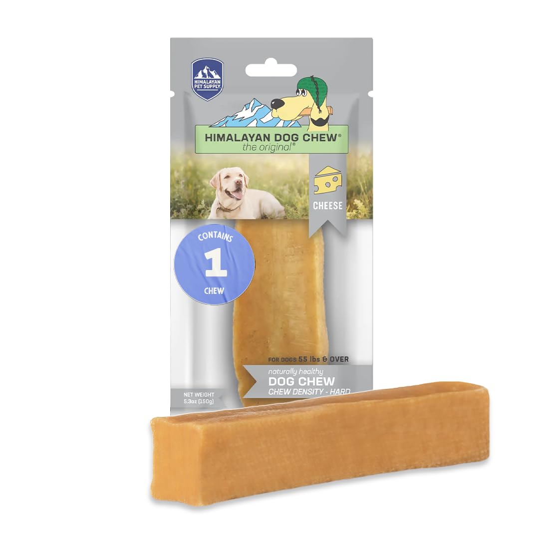 Himalayan Yak Cheese Dog Chews | Long Lasting-Stain Free-Protein Rich-Low Odor | 100% Natural, Healthy & Safe | No Lactose, Glut