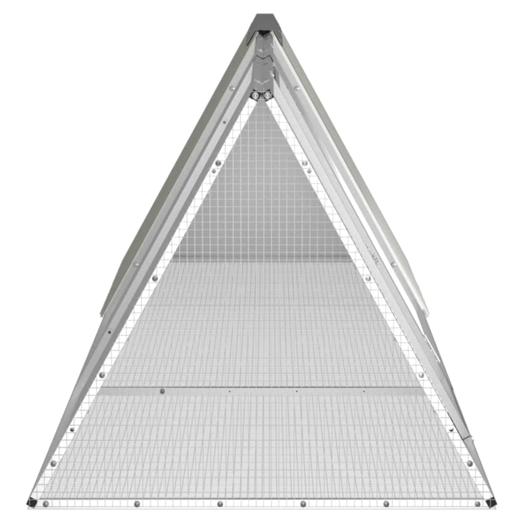 vidaXL Rabbit Cage, Rabbit Hutch House Garden Small Animal Cage, Rabbit Run for Outdoor Backyard Farm Use, Rabbits Habitat Cage,