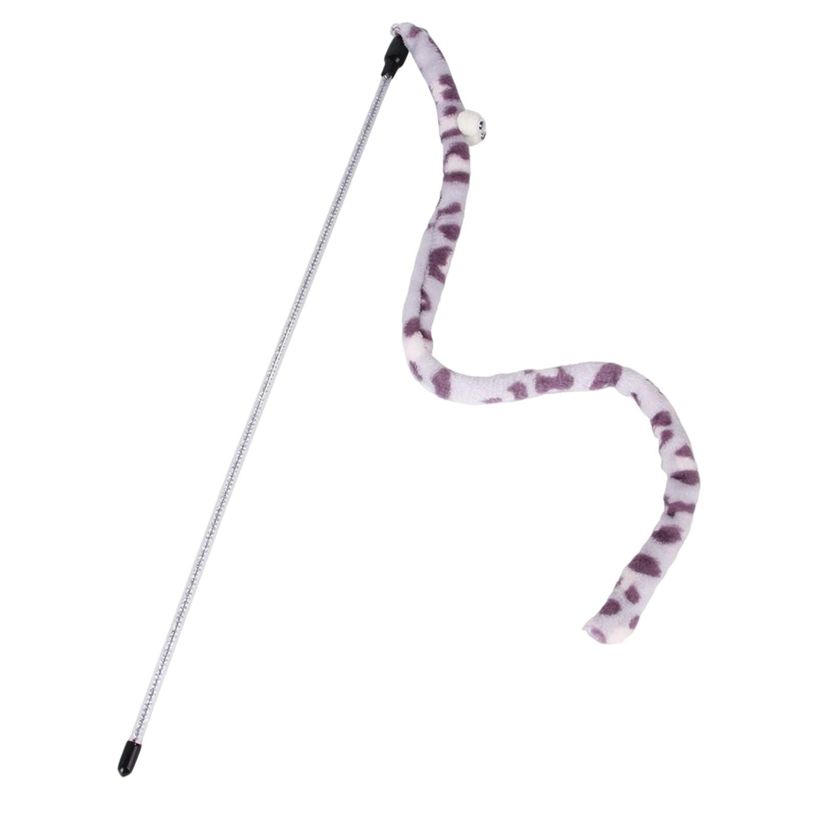 Atorse Long Interactive Cat Toys Cat Toy Exerciser Toys Cat Wand Toy Gray|Pet Supplies|Cat Supplies|Toys