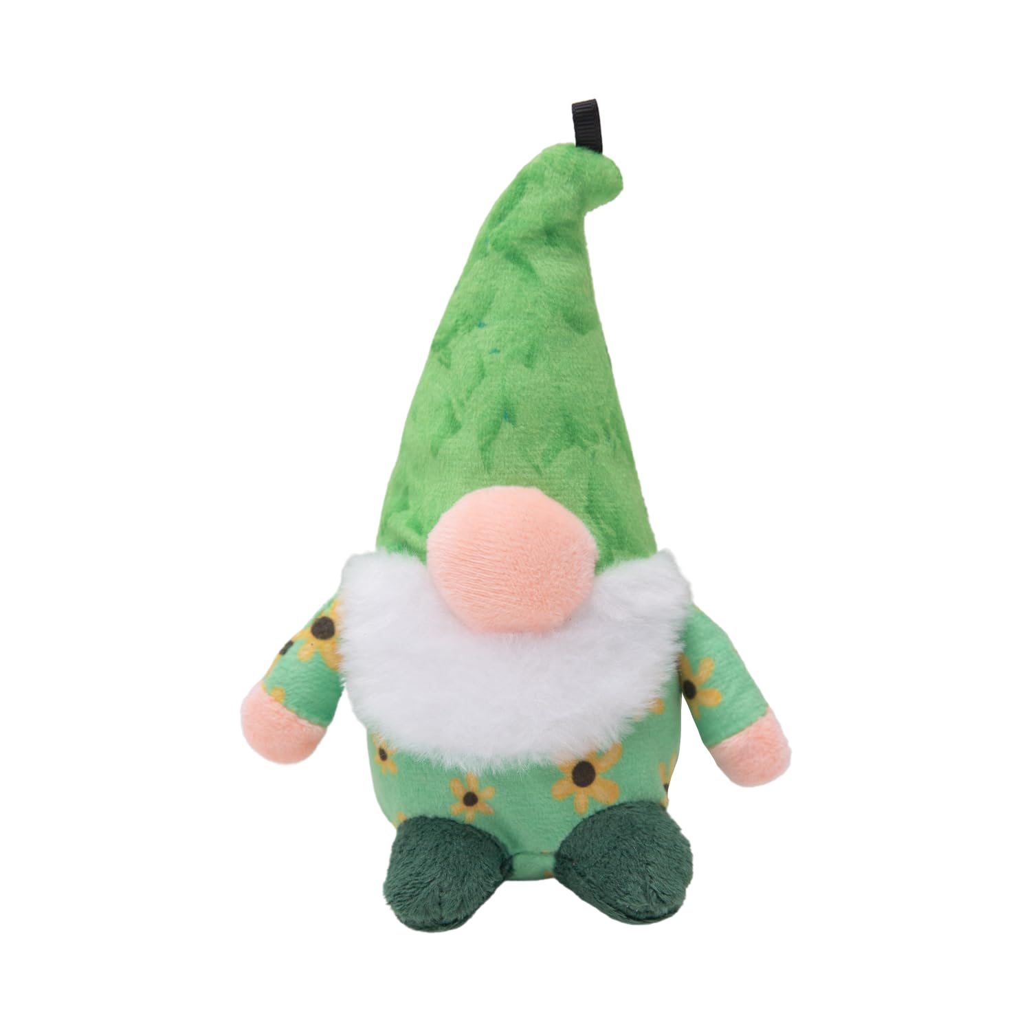 Snugarooz Baby Meadow Gnome Dog Toy With Repair Patch – Eco-Friendly - Crinkle & Squeaky Fun - Perfect For Small Dogs - Made From Recycled Materials