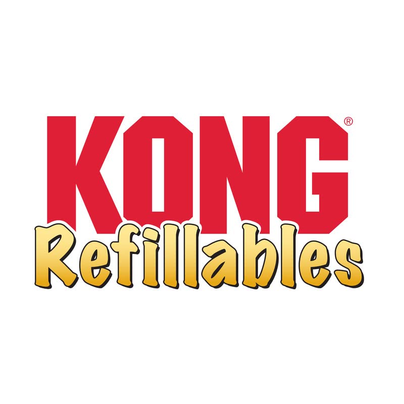 Kong Refillables Catnip Toys, Assorted 2-Pack - Plush Cat Toys With Refillable Catnip Pouch & Premium North American Catnip (Squ