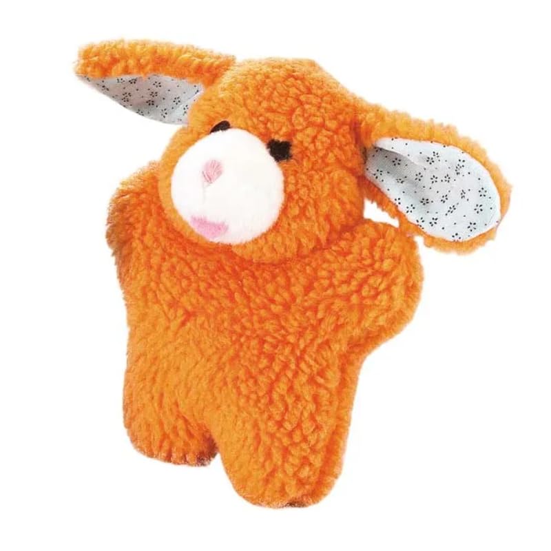 Zanies Cuddly Berber Baby Dog Toy 4-Pack (Bunny, Elephant, Koala, And Lamb)
